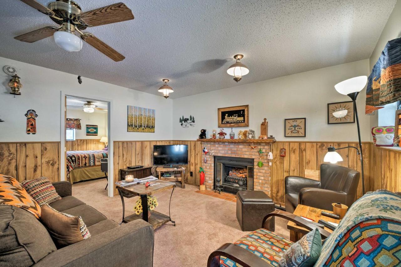 Cabin With Deck 3 Mi To Ski Cloudcroft And Hiking Exterior photo