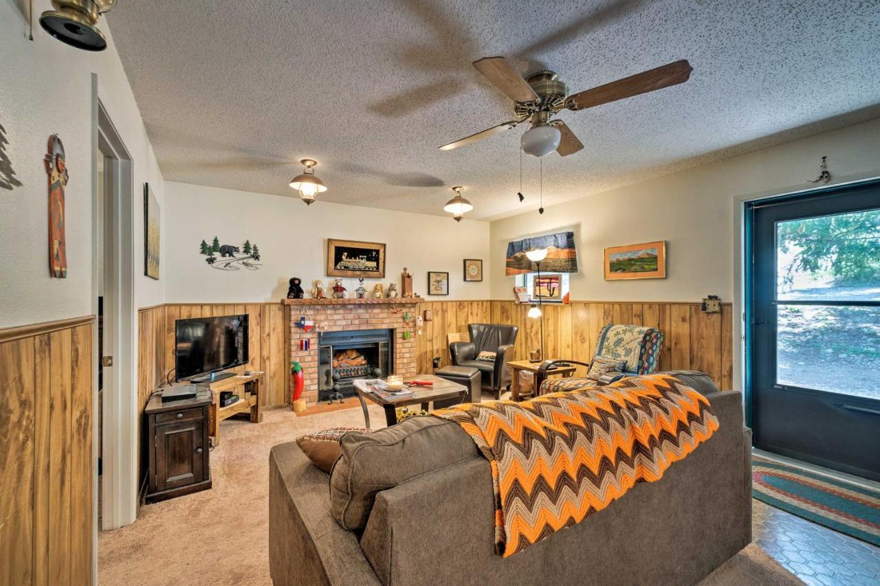 Cabin With Deck 3 Mi To Ski Cloudcroft And Hiking Exterior photo