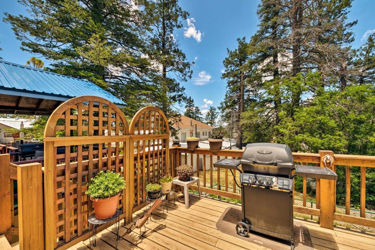 Cabin With Deck 3 Mi To Ski Cloudcroft And Hiking Exterior photo