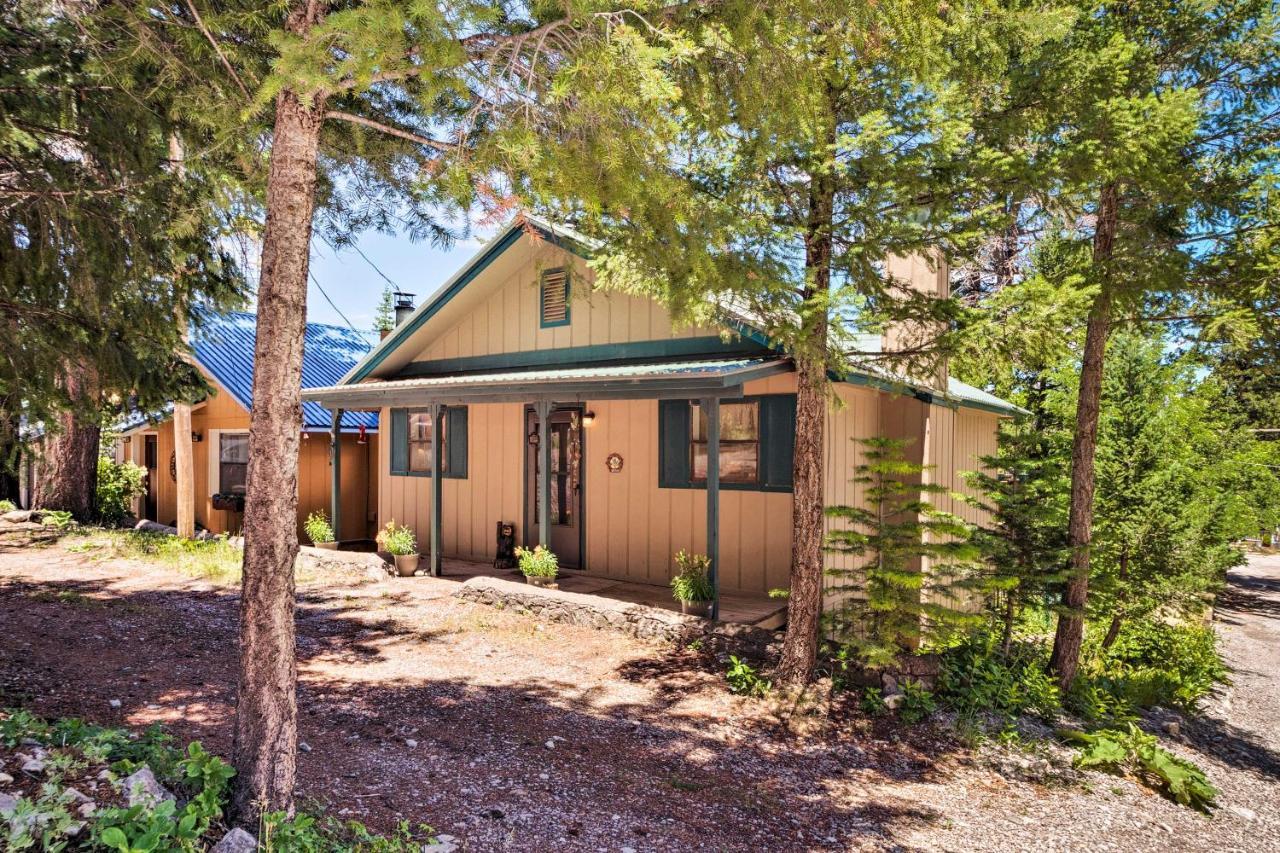 Cabin With Deck 3 Mi To Ski Cloudcroft And Hiking Exterior photo