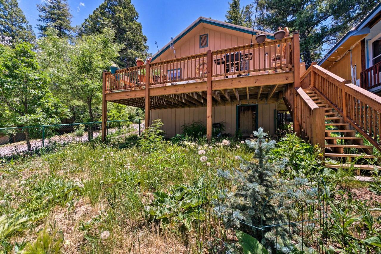 Cabin With Deck 3 Mi To Ski Cloudcroft And Hiking Exterior photo