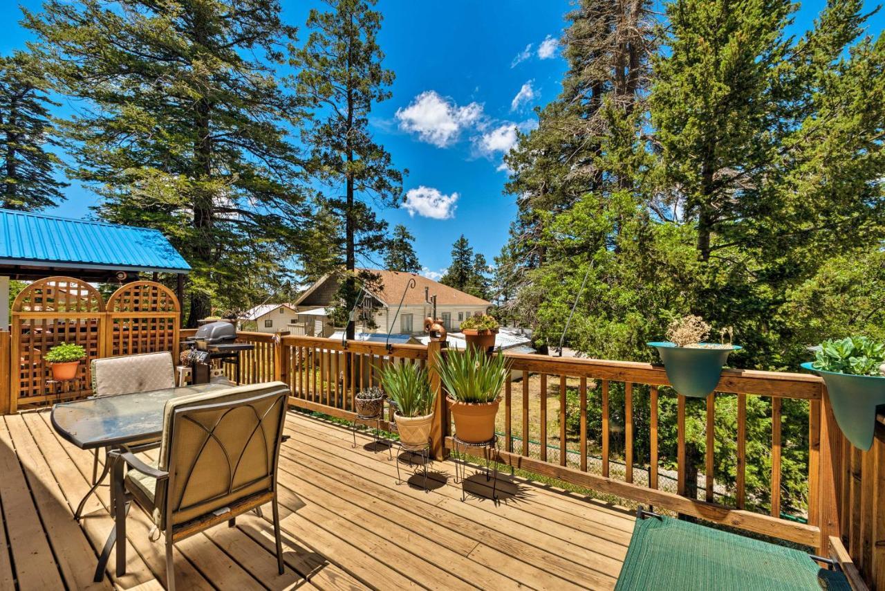 Cabin With Deck 3 Mi To Ski Cloudcroft And Hiking Exterior photo